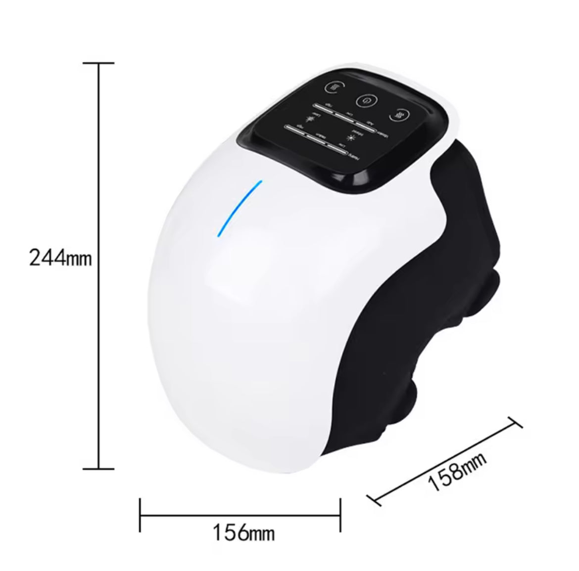 Infrared deep tissue massage brace